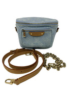 Louis Vuitton Mini Blue Denim Bumbag