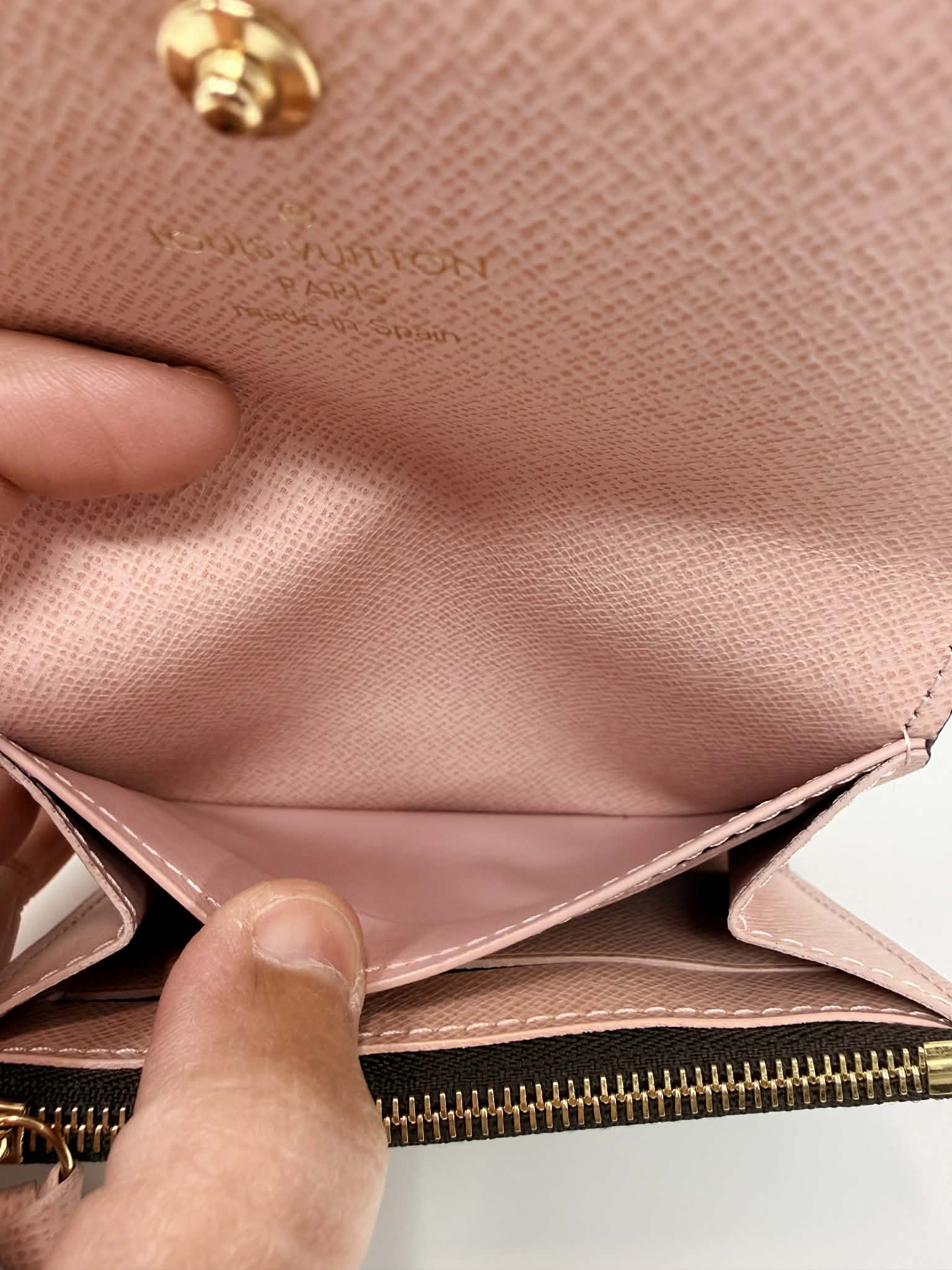 Louis Vuitton Victorine Monogram & Ballerina Pink Wallet