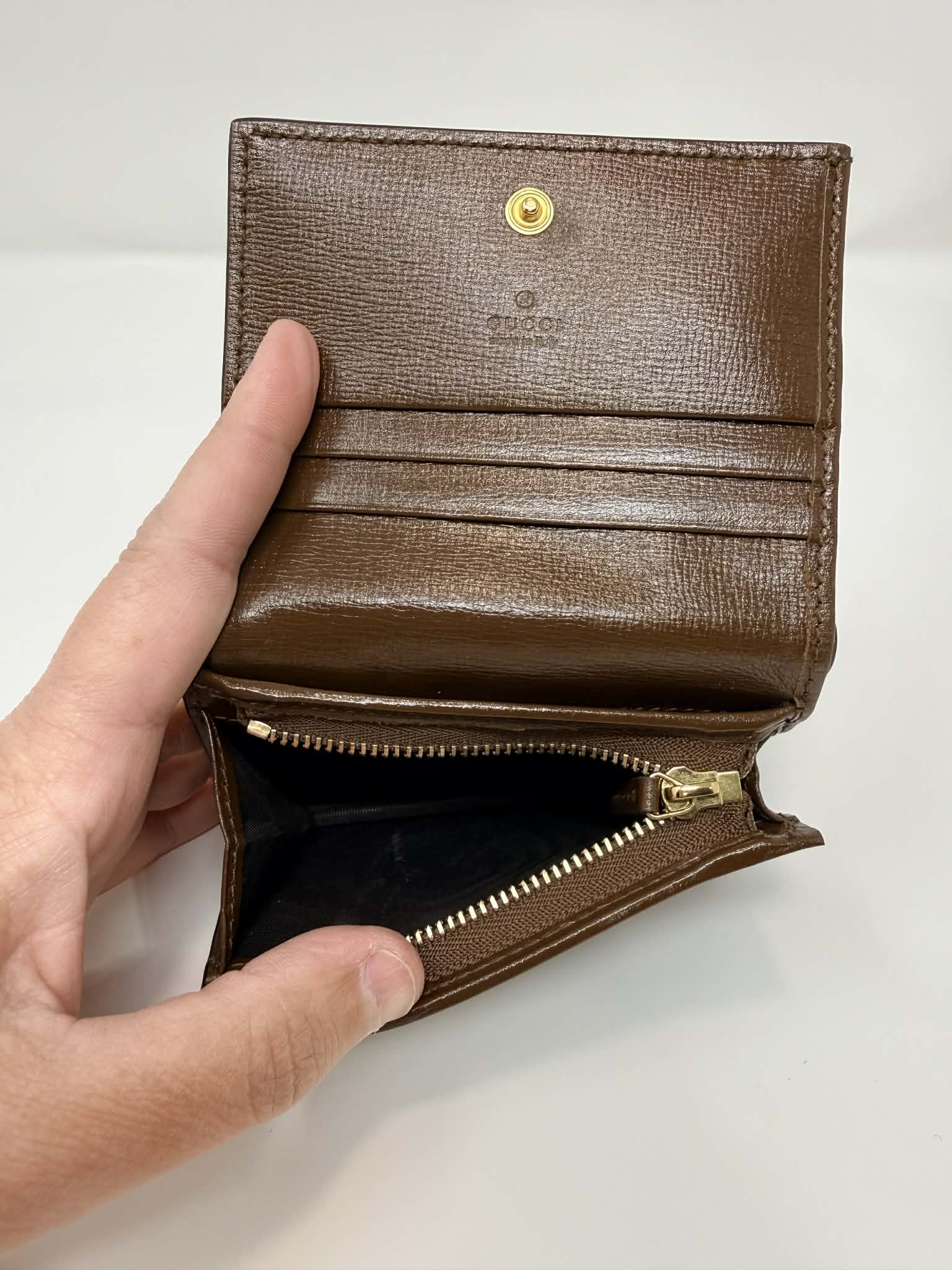 Gucci Heart Card Holder Mini Wallet