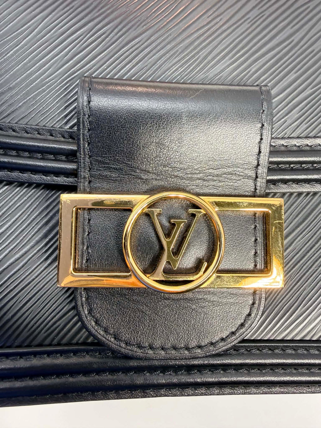 Louis Vuitton Epi Mini Dauphine Black