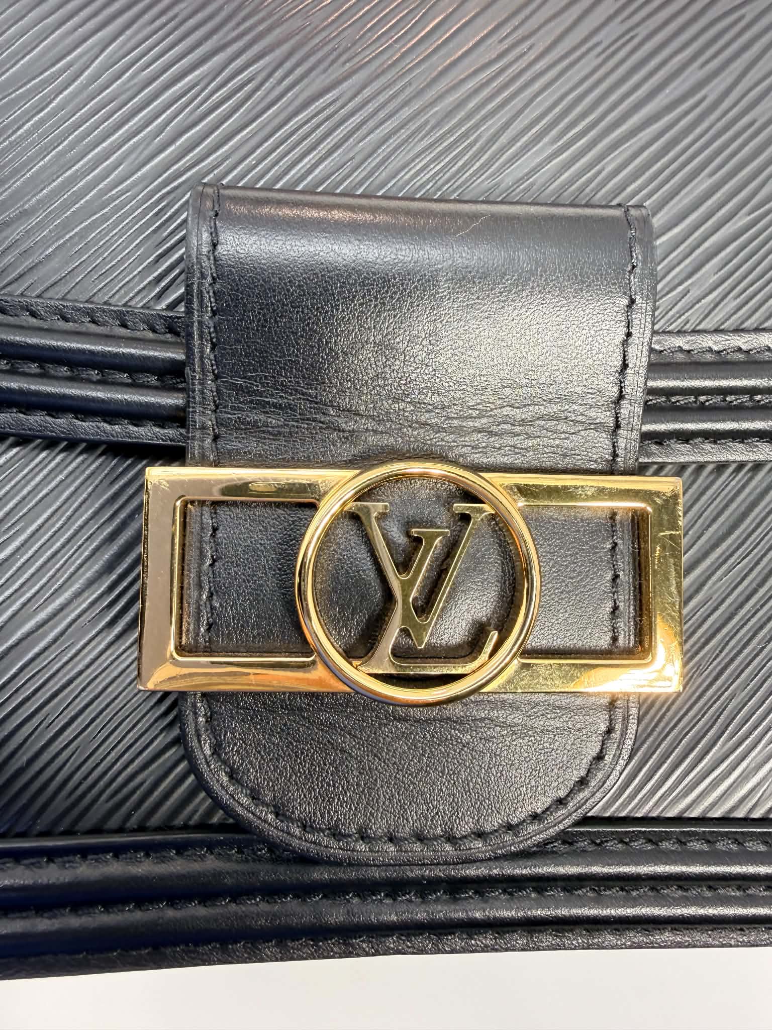 Louis Vuitton Epi Mini Dauphine Black