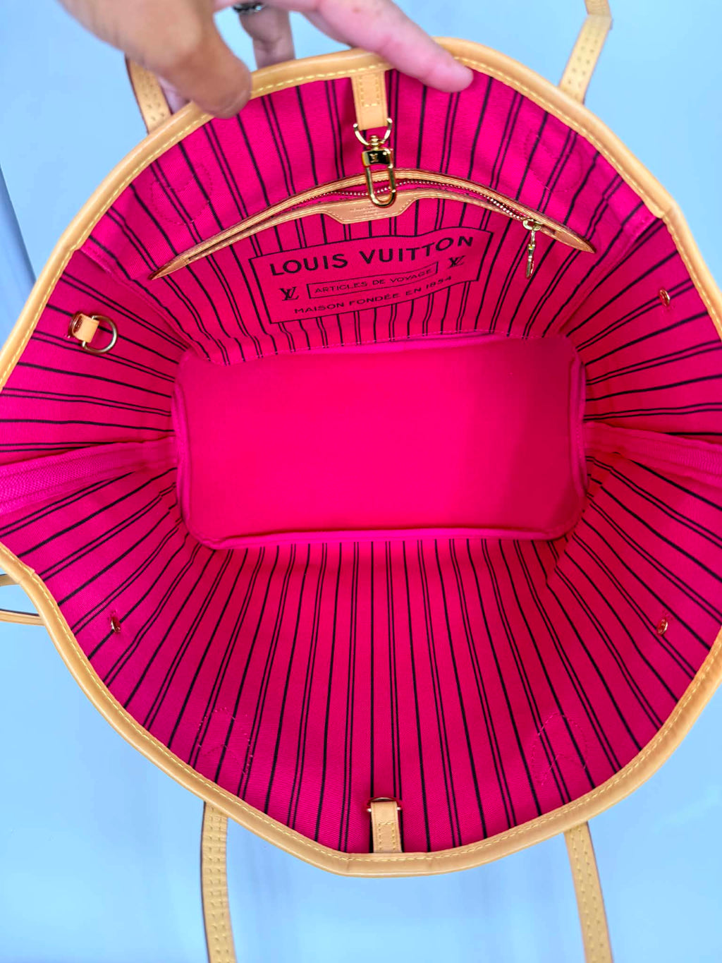 Louis Vuitton Limited Edition Monogram Bay Neverfull MM