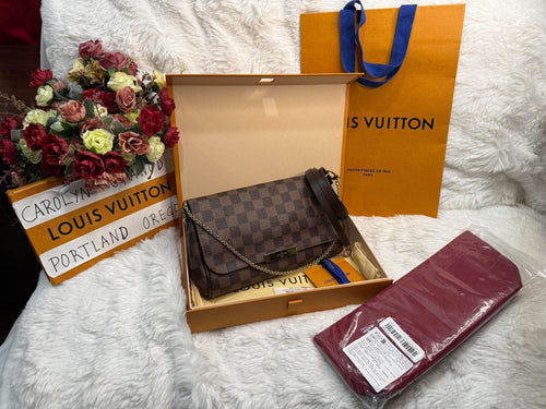 Louis Vuitton Damier Ebene Favorite MM
