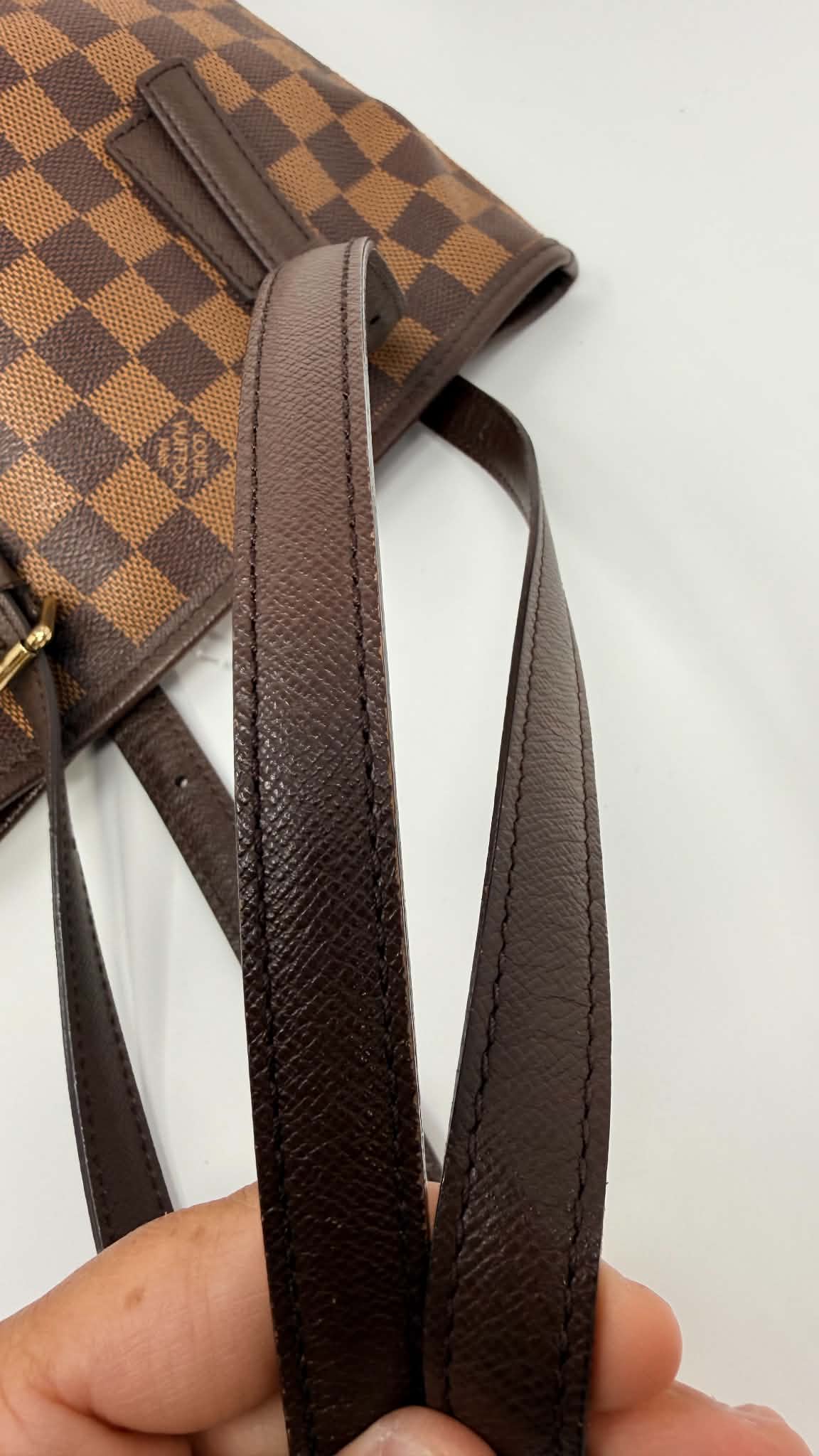 Louis Vuitton Damier Ebene Bucket Bag