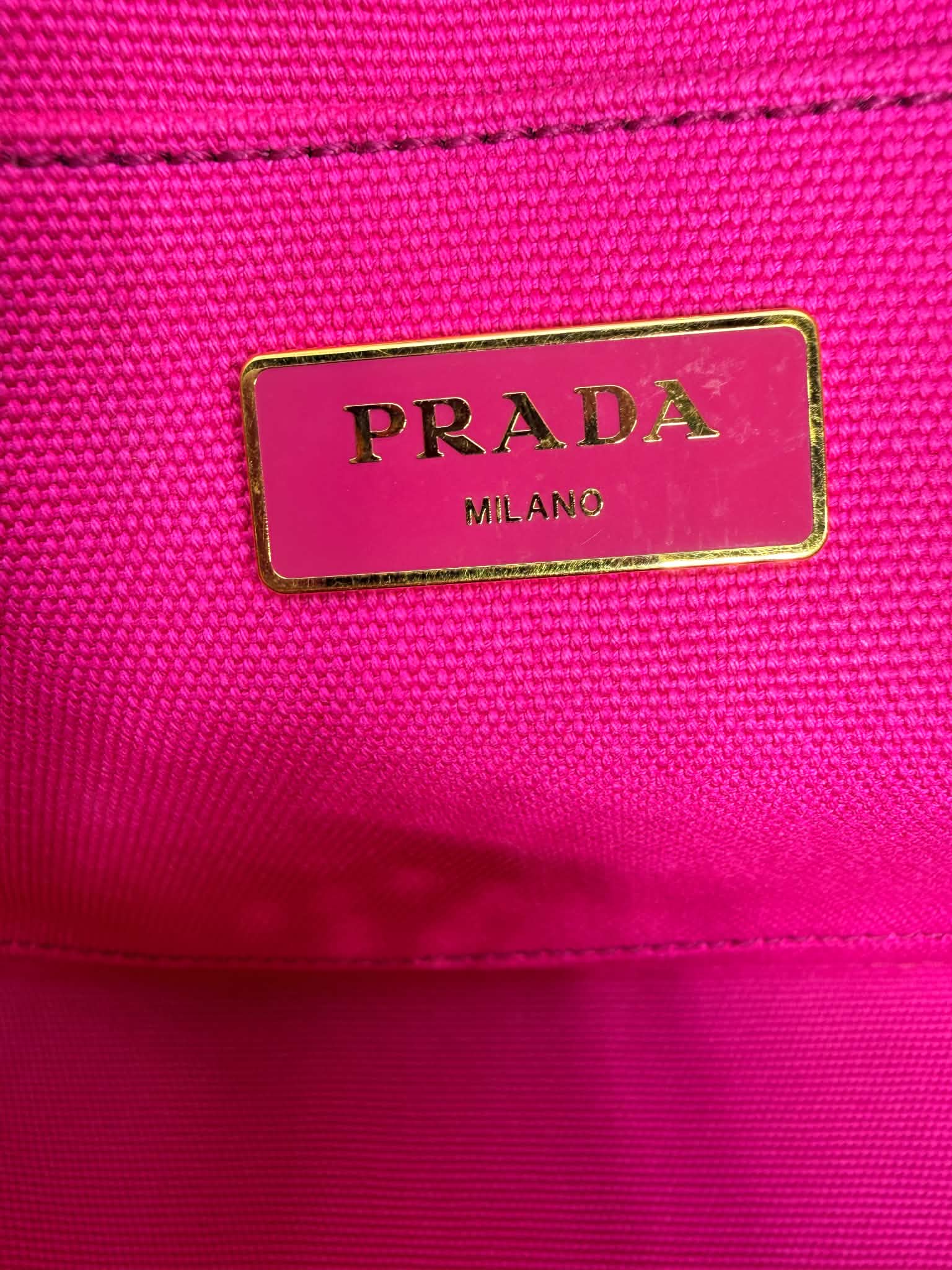 Prada Canapa Tote Bag