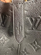 Louis Vuitton Neo Noe Black Empreinte Leather with Two Straps