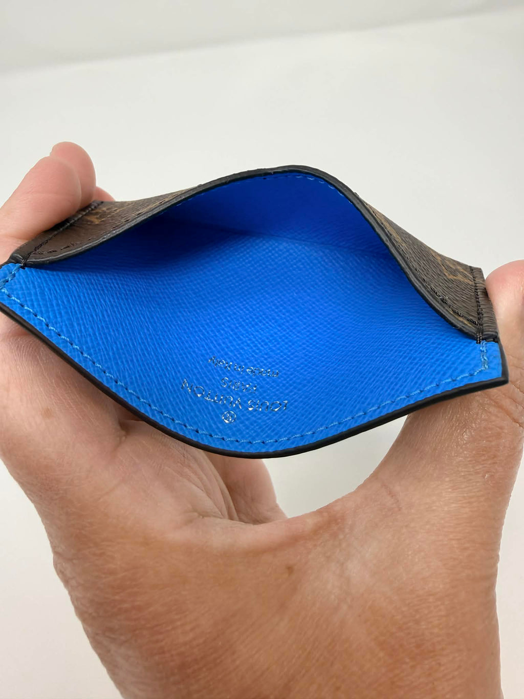 Louis Vuitton Card Holder and Insert Blue