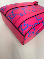 Gucci CC Tennis Pink/Blue Leather