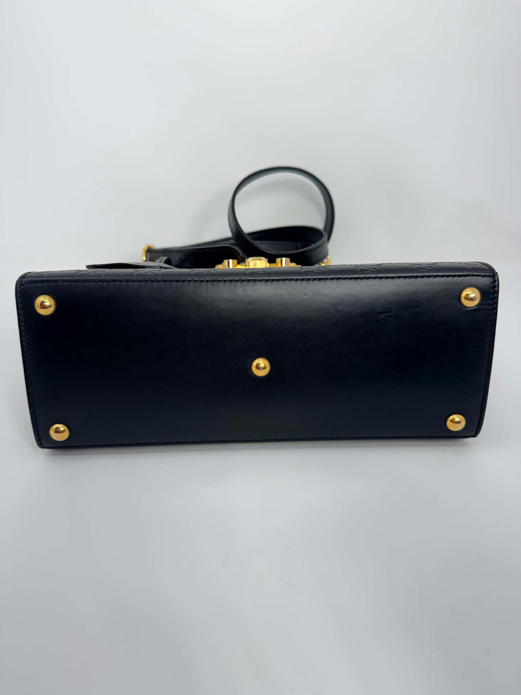 Gucci Padlock Top Handle Embossed