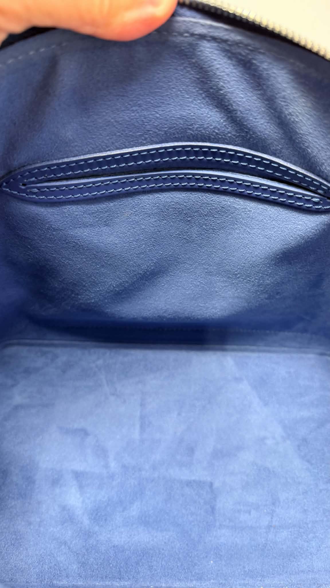 Louis Vuitton Alma PM Blue Epi