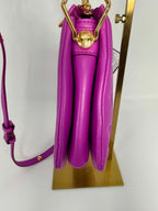 Louis Vuitton Lambskin Embossed Monogram Coussin BB Orchid