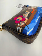 Louis Vuitton Monogram 2019 Christmas Animation Mini Venice Pochette Accessories Blue