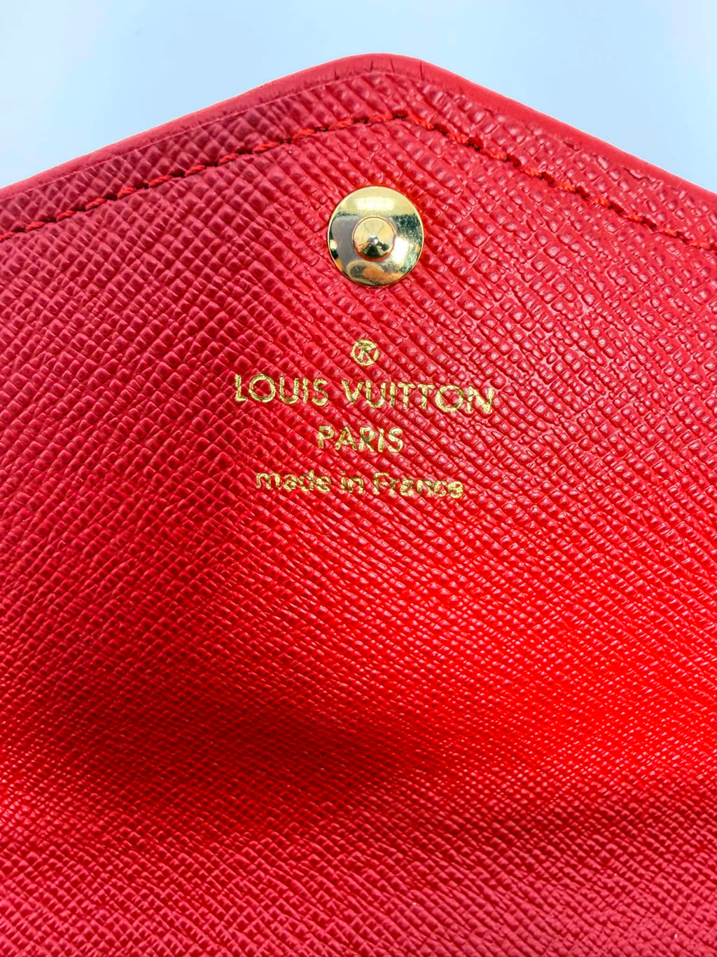 Louis Vuitton Monogram Sarah Retiro Wallet Cherry