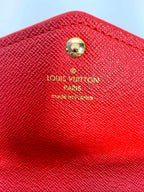 Louis Vuitton Monogram Sarah Retiro Wallet Cherry