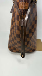 Louis Vuitton Neverful MM Damier Ebene Set with Pouch