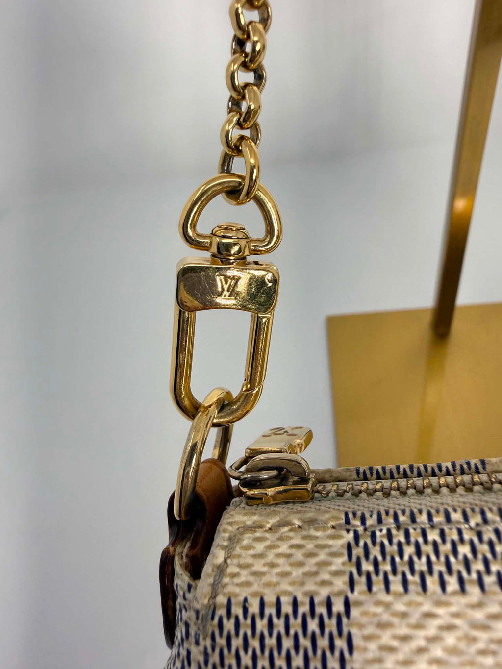Louis Vuitton Damier Azur Eva Clutch