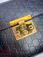 Gucci Padlock Top Handle Embossed