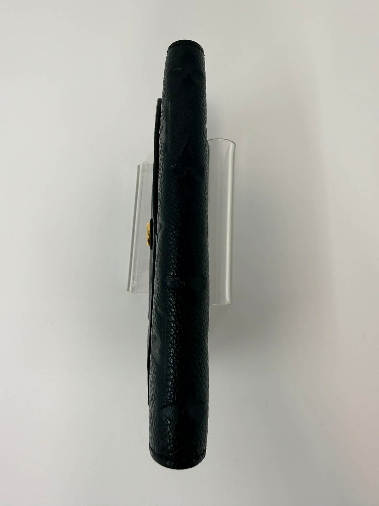 Louis Vuitton Empreinte Compact Curieuse Wallet Black