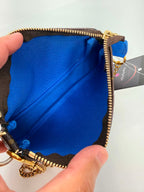 Louis Vuitton Monogram 2019 Christmas Animation Mini Venice Pochette Accessories Blue