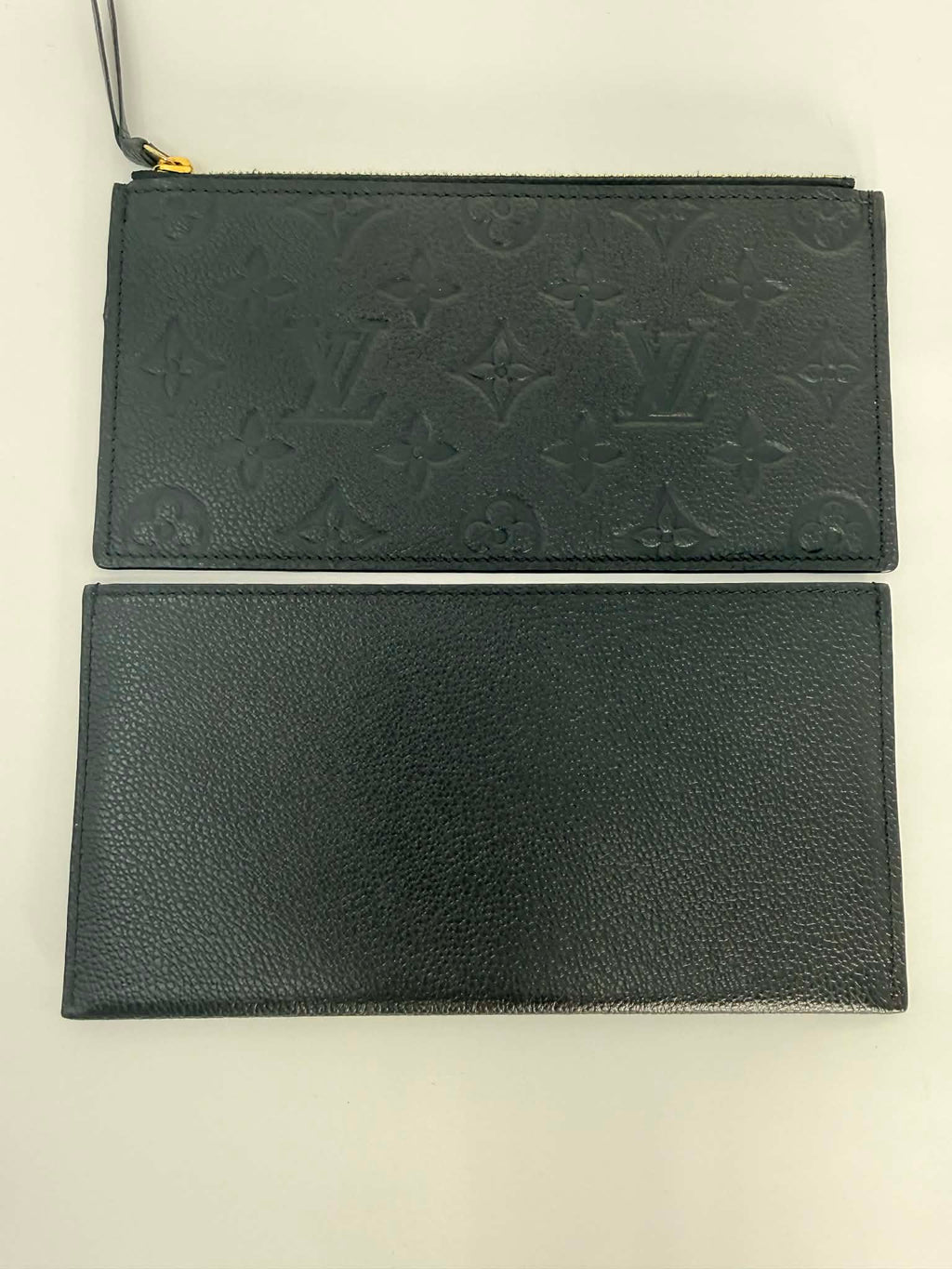 Louis Vuitton Felicie Pochette Black Empreinte Leather with 2 Inserts