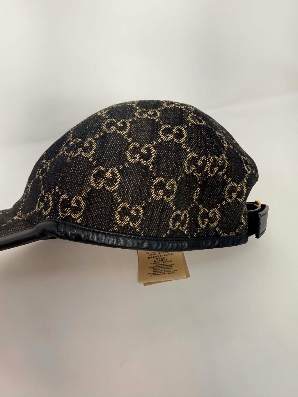 Gucci Denim Baseball Cap/Hat M 58cm J0137