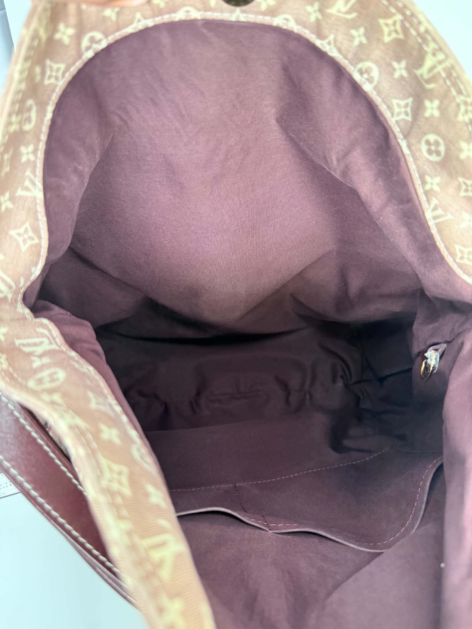 Louis Vuitton Sepia Monogram Mini Lin Idylle Romance Bag
