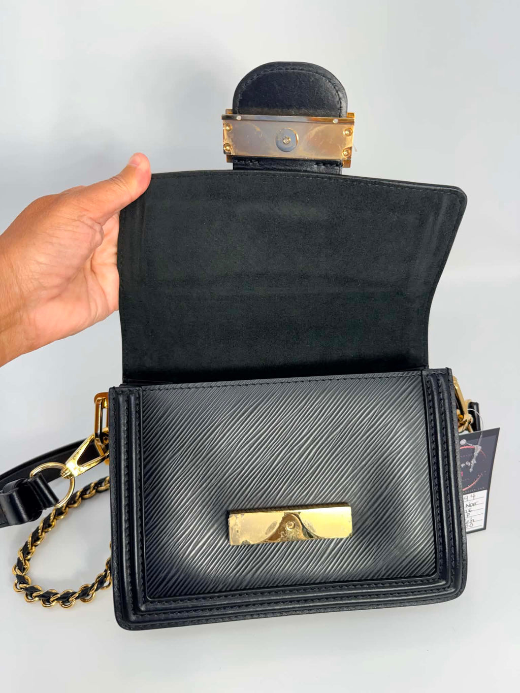 Louis Vuitton Epi Mini Dauphine Black