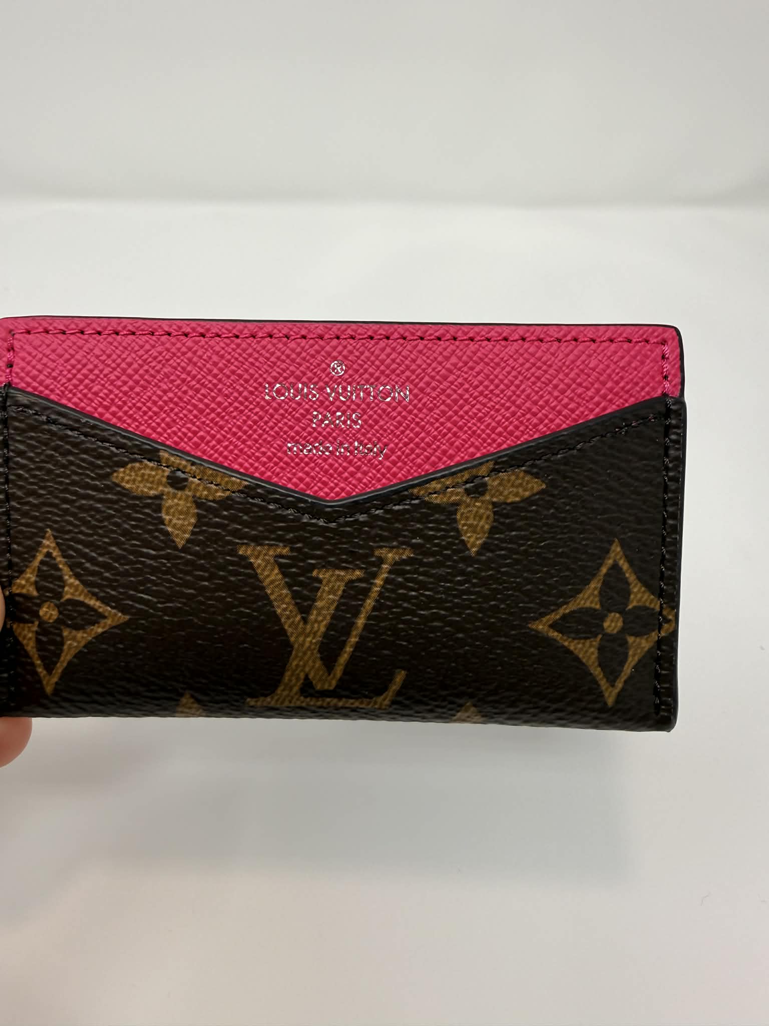 Louis Vuitton Card Holder and Insert Hot Pink