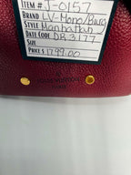 Louis Vuitton Monogram Manhattan NM Raisin