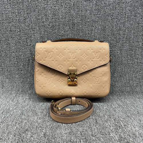 Louis Vuitton Empreinte Pochette Métis Beige
