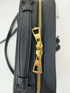 Louis Vuitton Saintonge Black Empreinte Leather