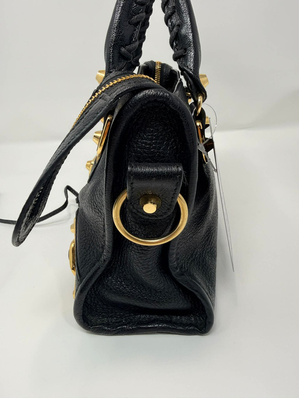 Balenciaga Mini City Bag Black with Mirror