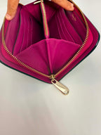 Dior Black and Fuchsia Wallet