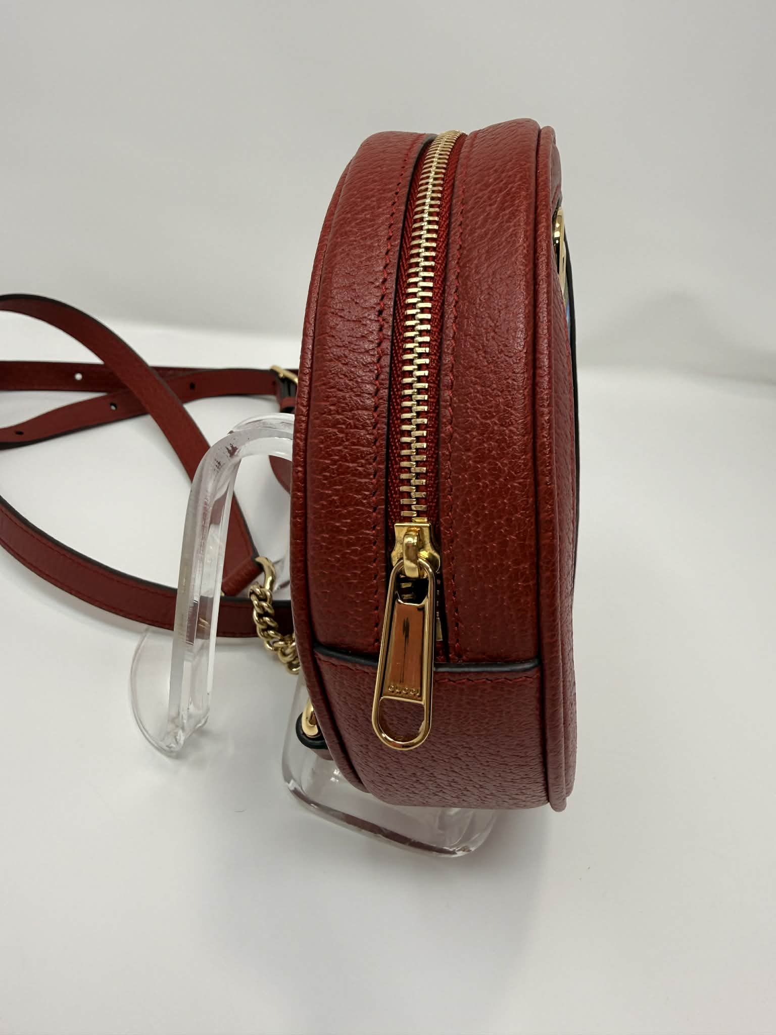 Gucci Flora Ophidia Round Backpack with Free Gucci Key Cles