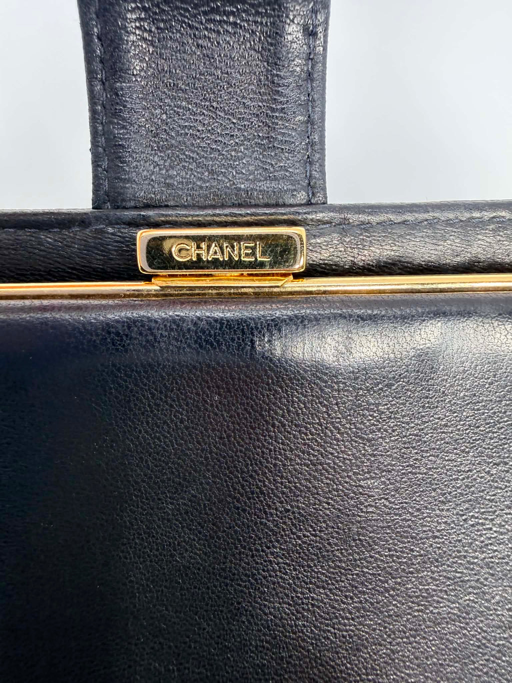Chanel Caviar Timeless CC French Wallet Black