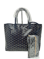Goyard Saint Louis Navy with Pouch PM