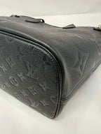 Louis Vuitton Neverfull MM Empreinte Leather Black with Pouch