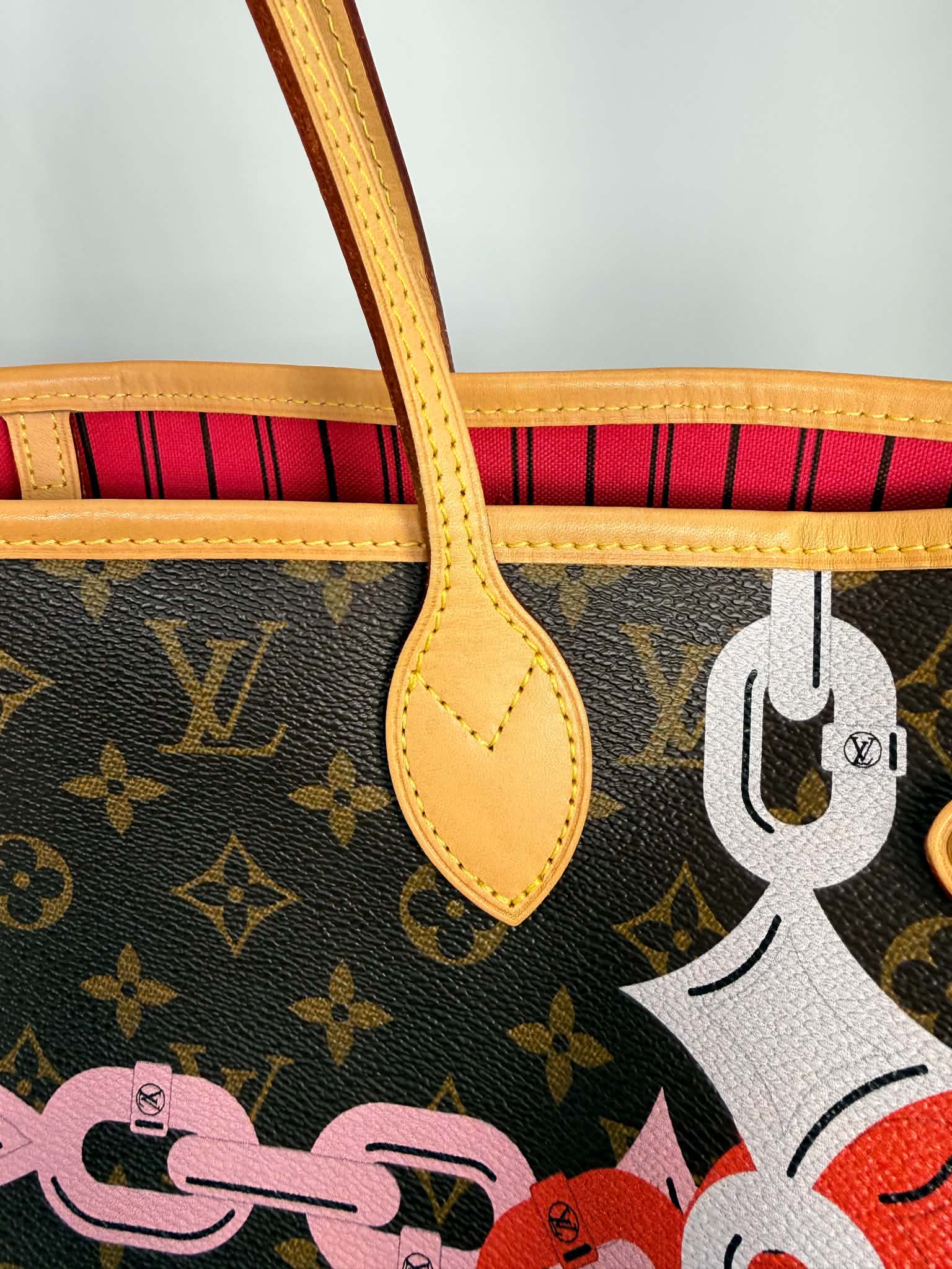 Louis Vuitton Limited Edition Monogram Bay Neverfull MM