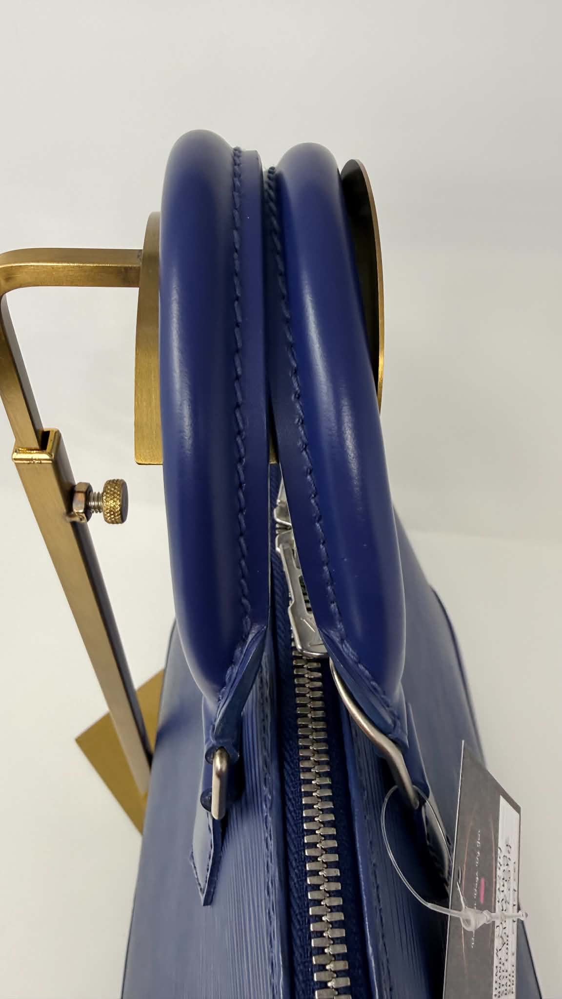 Louis Vuitton Alma PM Blue Epi