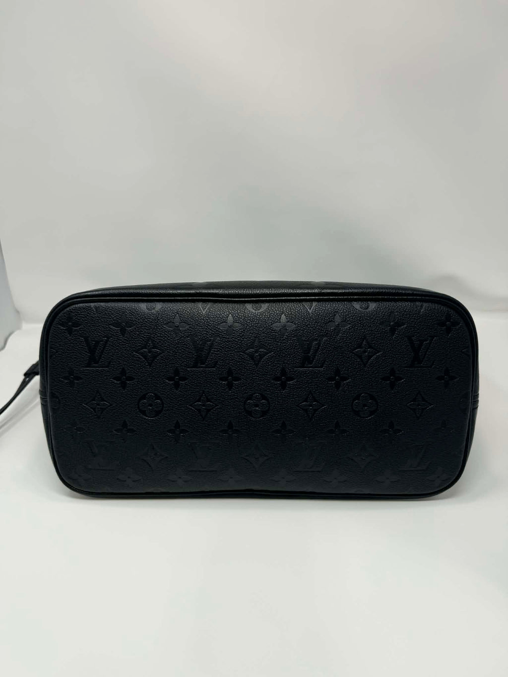 Louis Vuitton Neverfull MM Empreinte Leather Black with Pouch