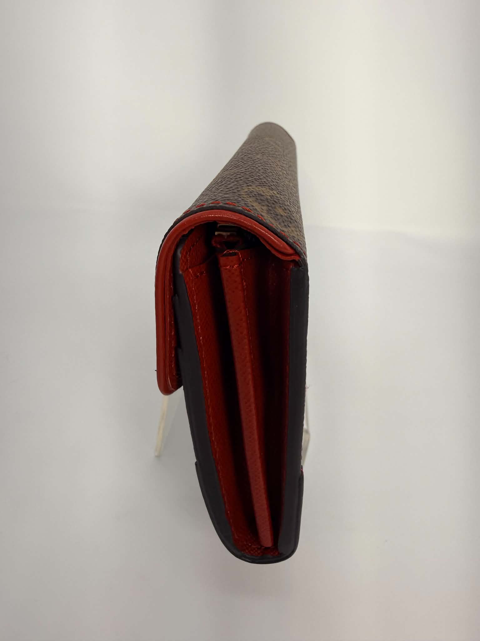 Louis Vuitton Monogram Sarah Retiro Wallet Cherry