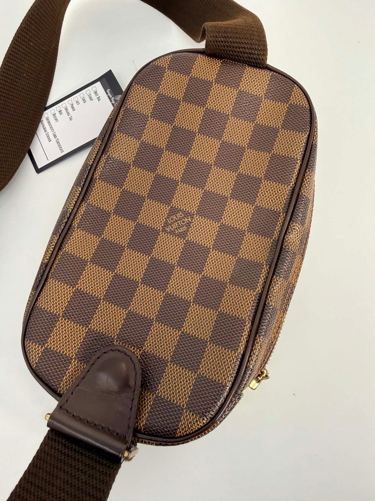 Louis Vuitton Damier Ebene Pochette Gange
