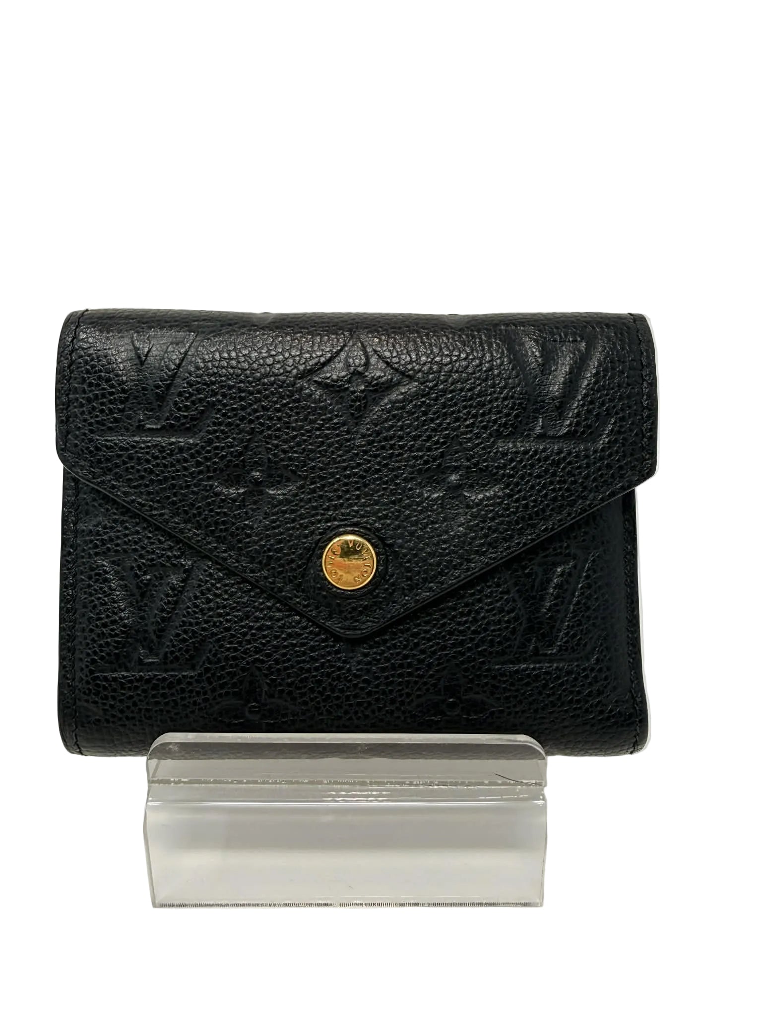 Louis Vuitton Empreinte Victorine Black Wallet