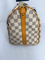 Louis Vuitton Speed 30 Bando Damier Azur