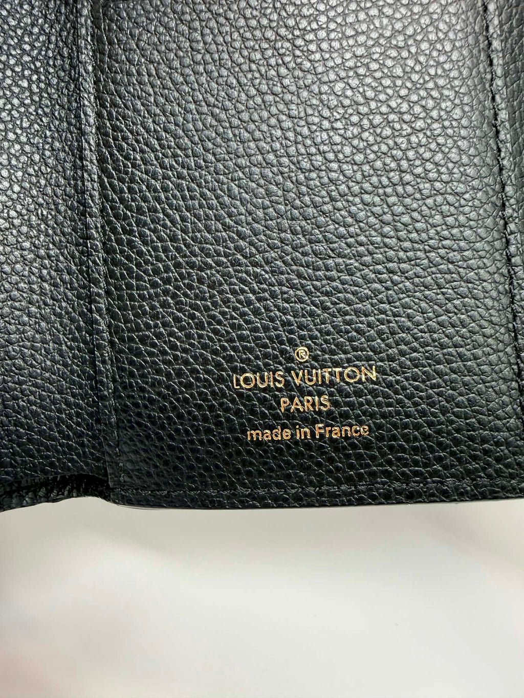Louis Vuitton Empreinte Victorine Black Wallet