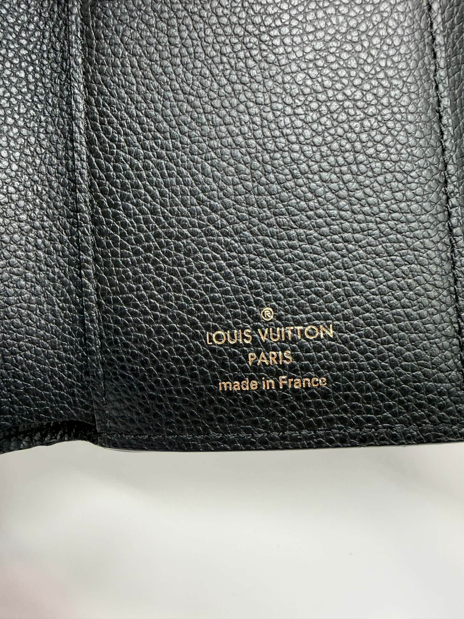 Louis Vuitton Empreinte Victorine Black Wallet