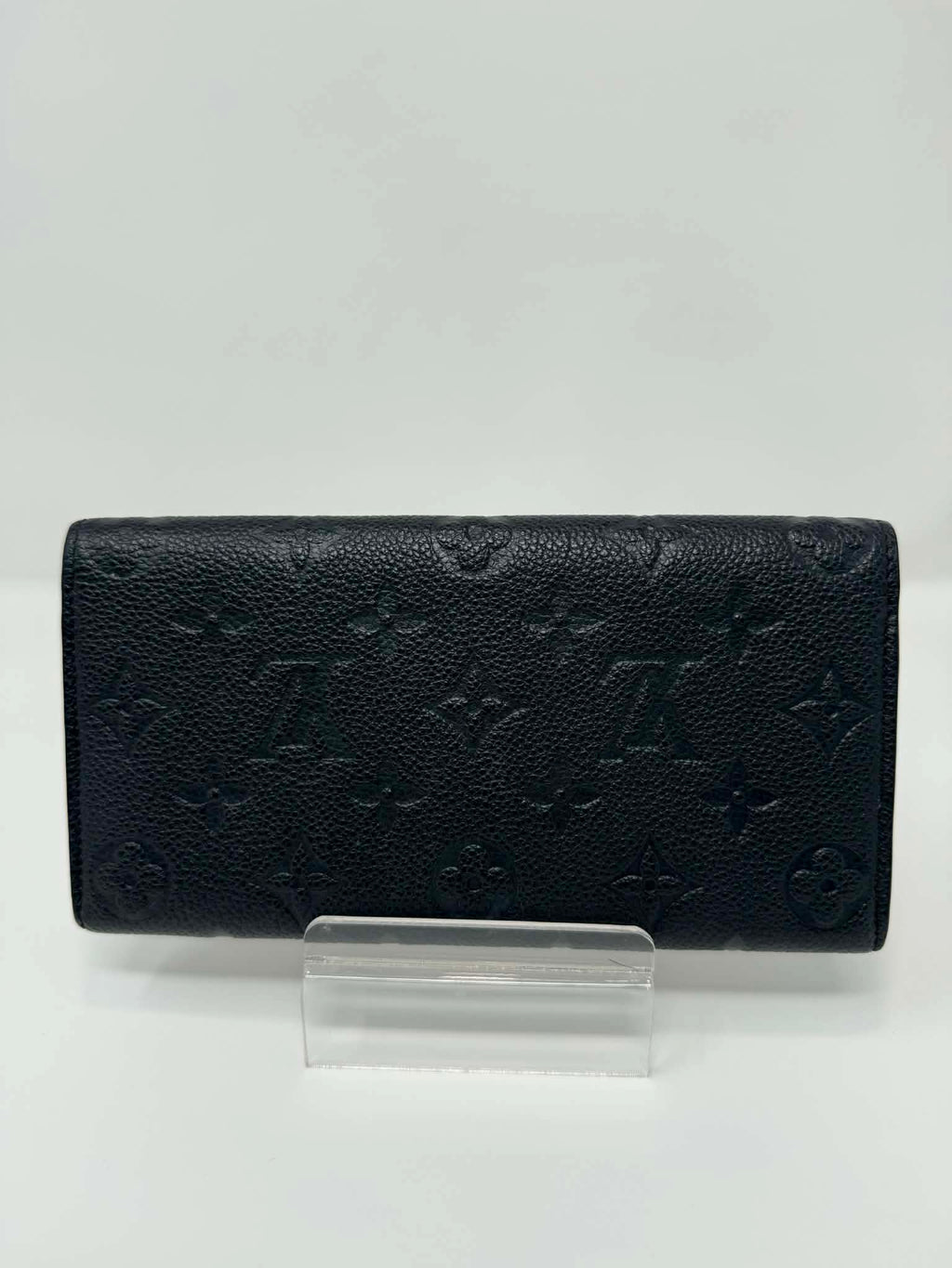 Louis Vuitton Empreinte Emilie Wallet Black Dune