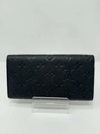 Louis Vuitton Empreinte Emilie Wallet Black Dune