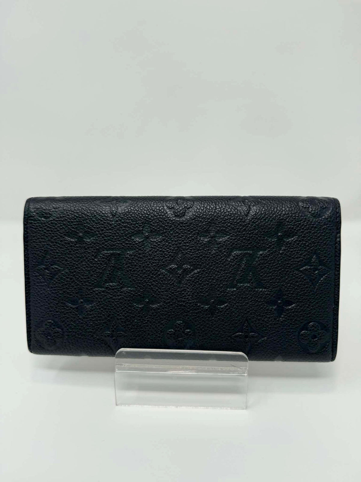 Louis Vuitton Empreinte Emilie Wallet Black Dune
