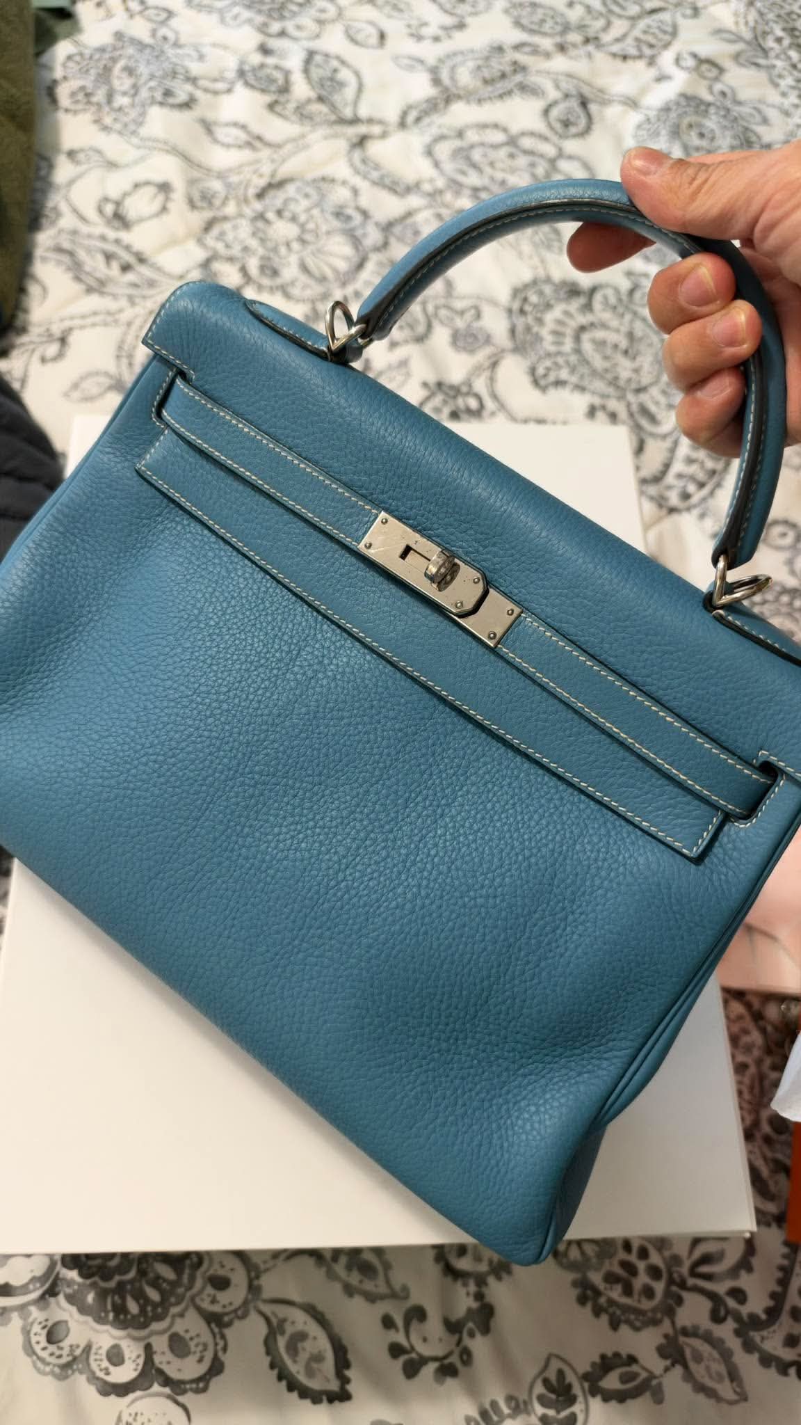 Hermes Kelly 28 Stamp Square G